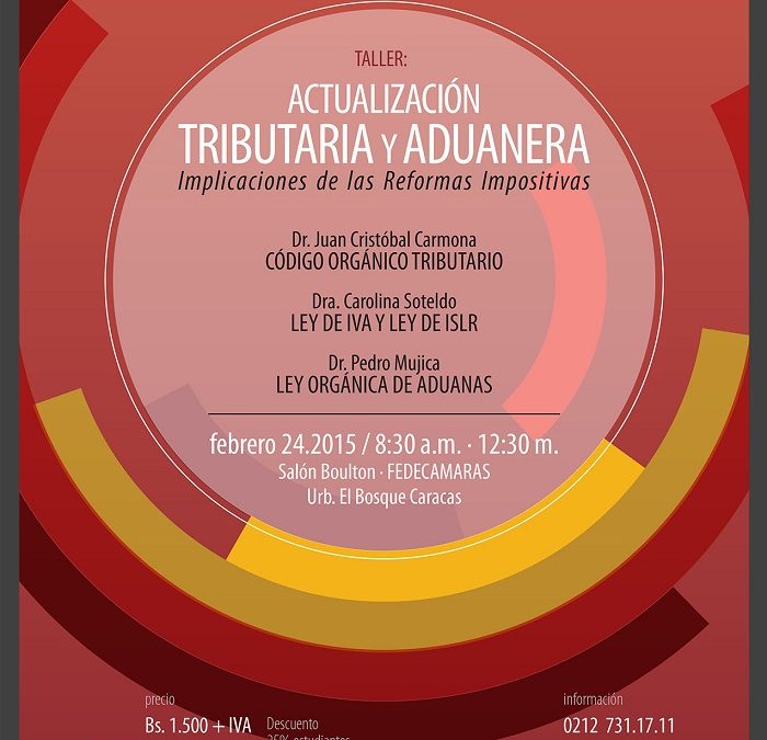 Taller: Actualización Tributaria y Aduanera