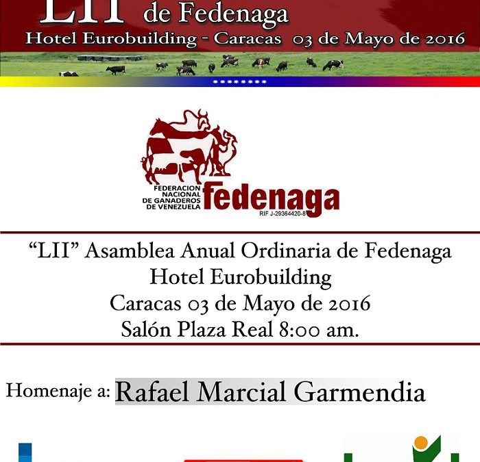 LII Asamblea Anual de Fedenaga