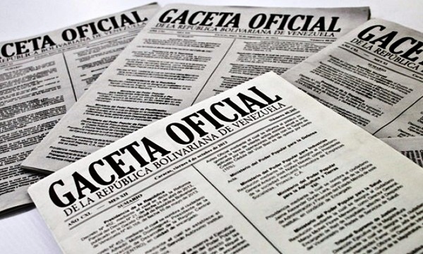 Publican en Gaceta Oficial exoneración de impuestos a la importación
