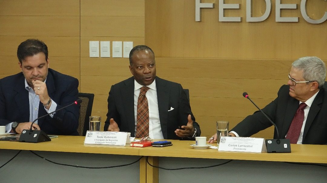 Fedecámaras y la Embajada de Estados Unidos realizan encuentro institucional