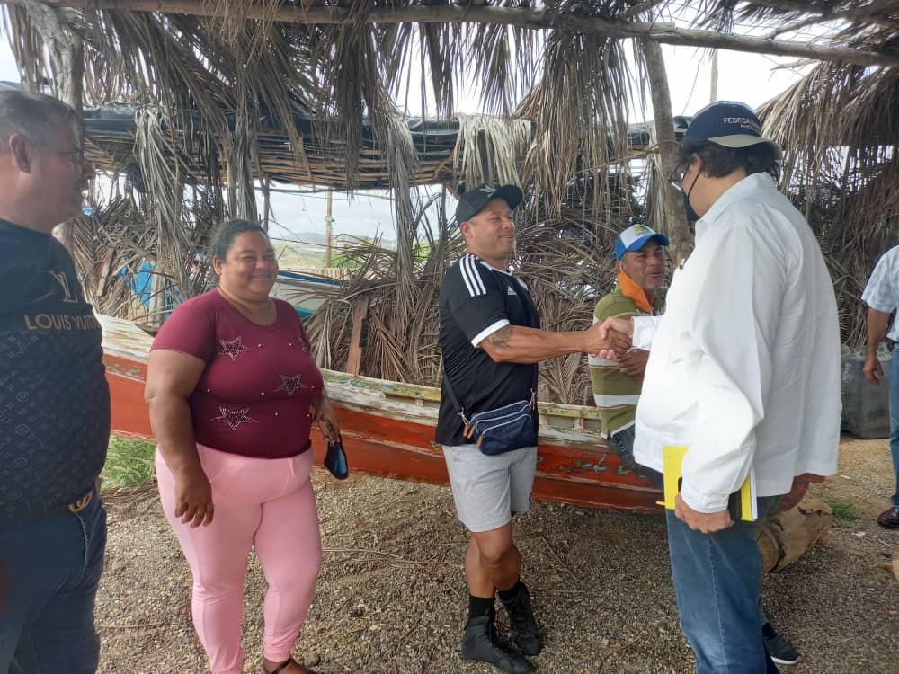 Fedecámaras se reunió con pescadores