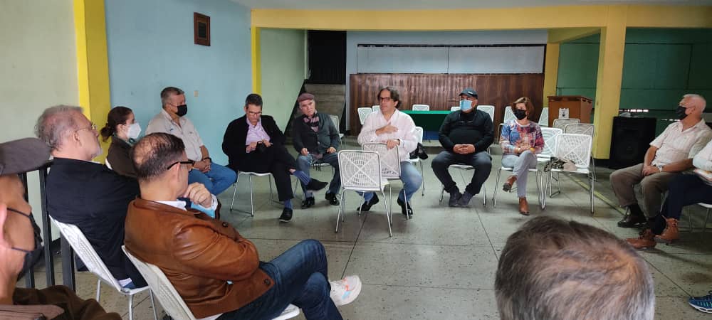 Reunión con productores de papa