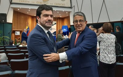 Diego Romero asume presidencia de la Cámara de Comercio, Industria y Servicios de Caracas