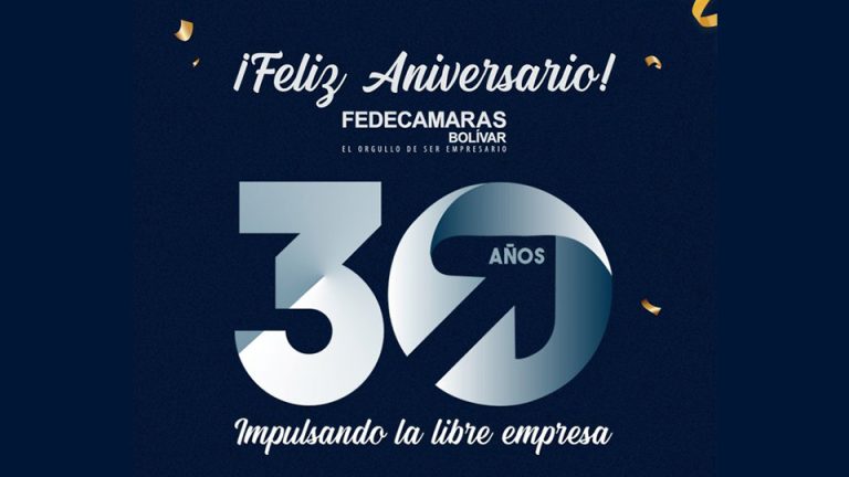Fedecámaras Bolívar celebra 30 años de trabajo empresarial